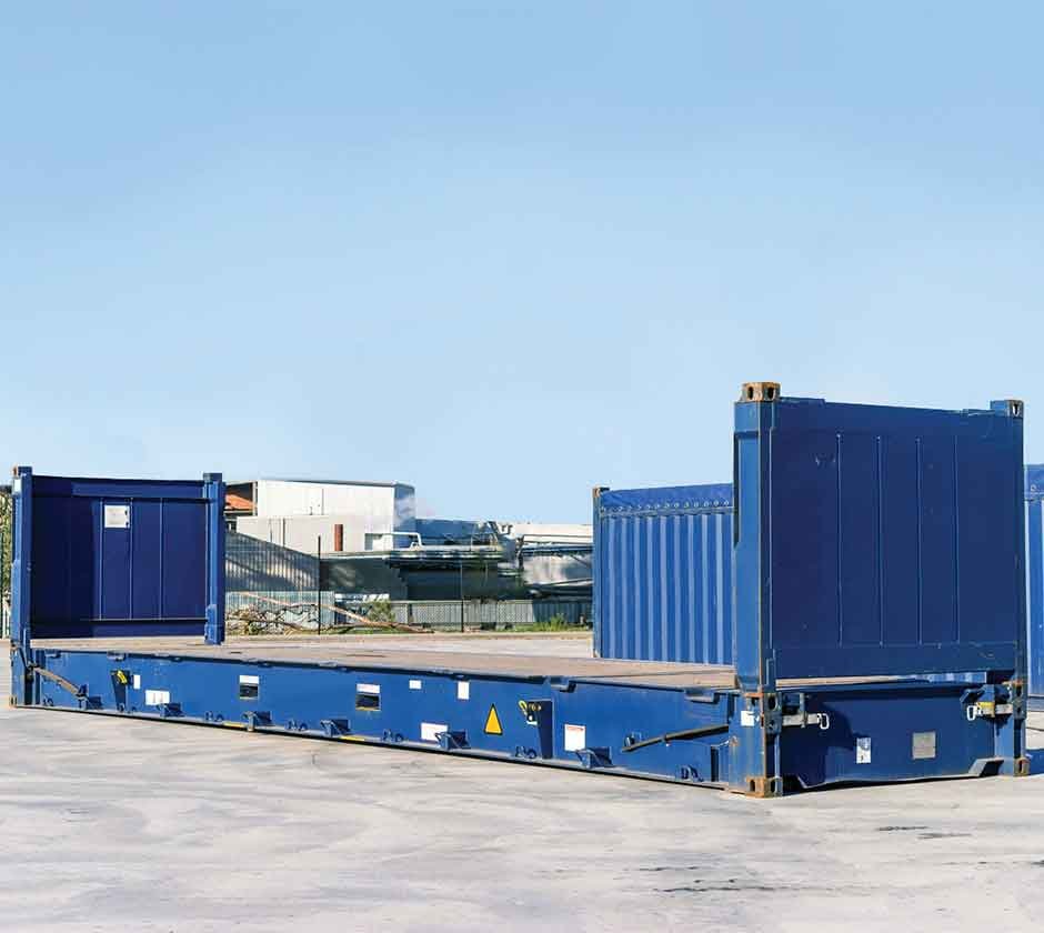 Buy 40ft Flat Rack Shipping Container - Image 3