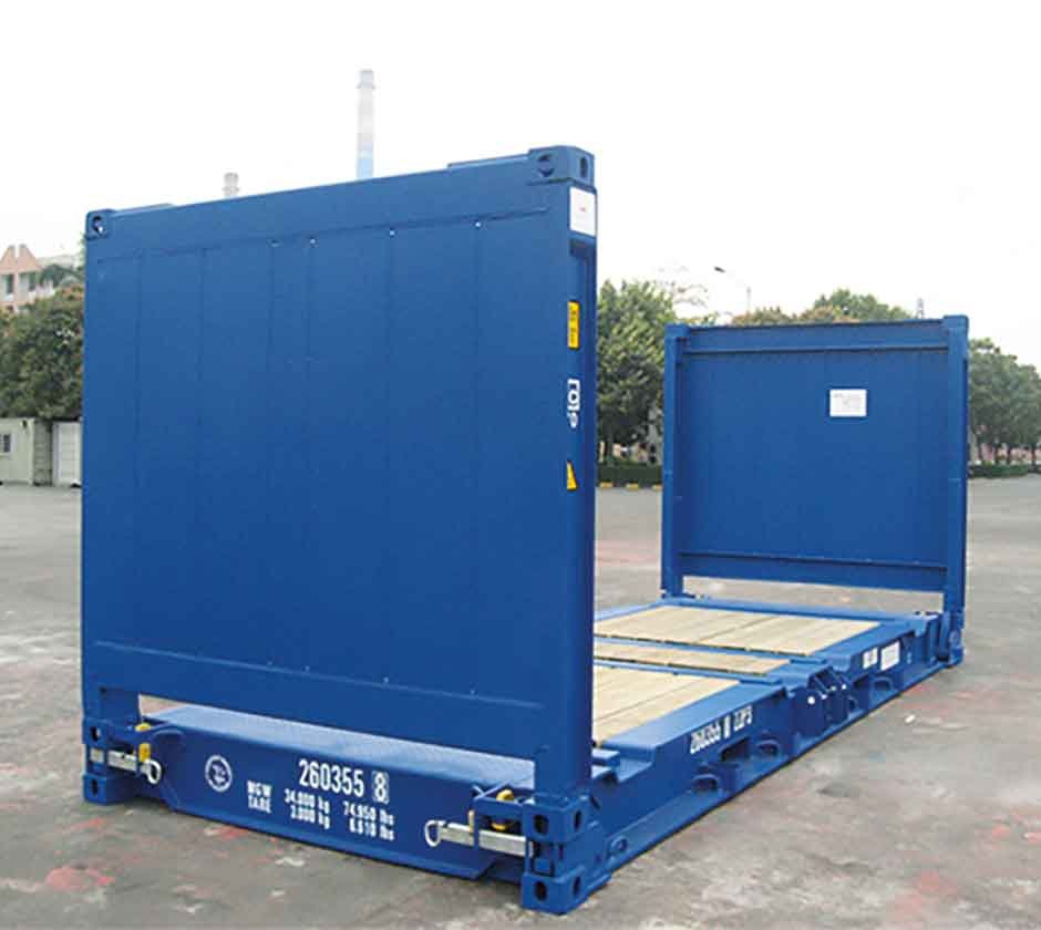 Buy 40ft Flat Rack Shipping Container - Image 2