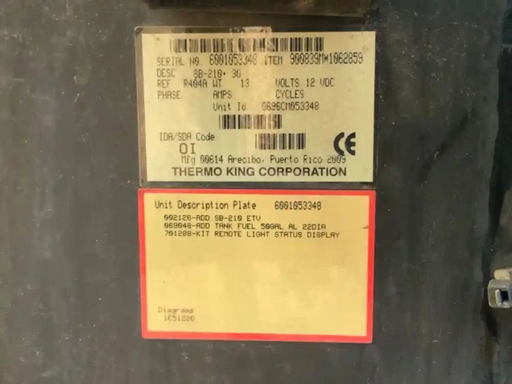 Buy Thermo King SB-210 Trailer Refrigeration System Online - Image 14