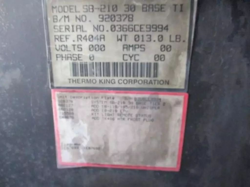 Buy Thermo King SB-210 Trailer Refrigeration System Online - Image 17